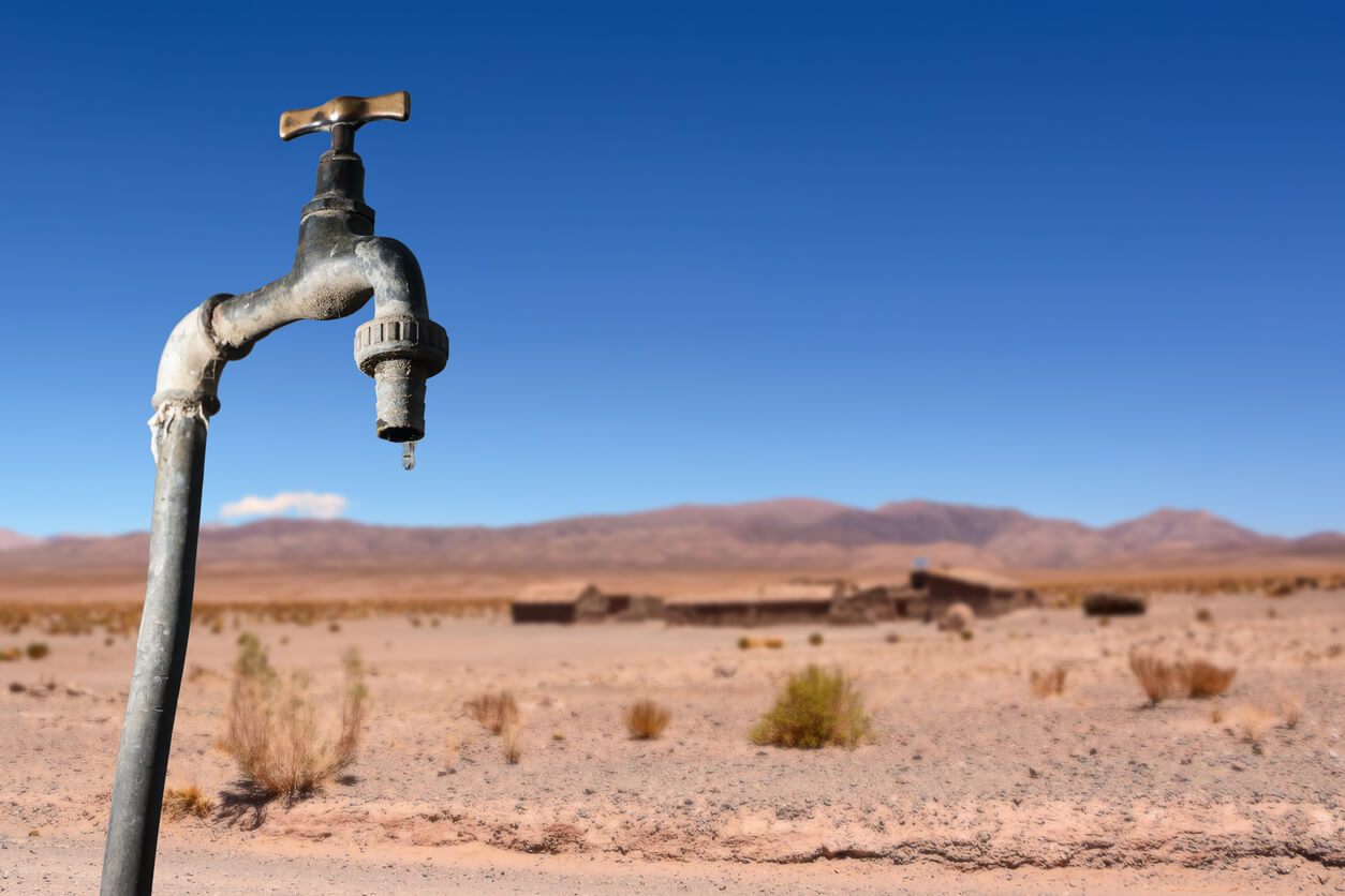 eau du robinet désert