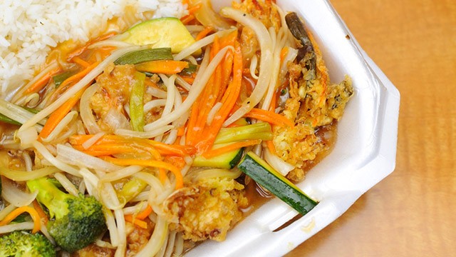 Take away vegetariano