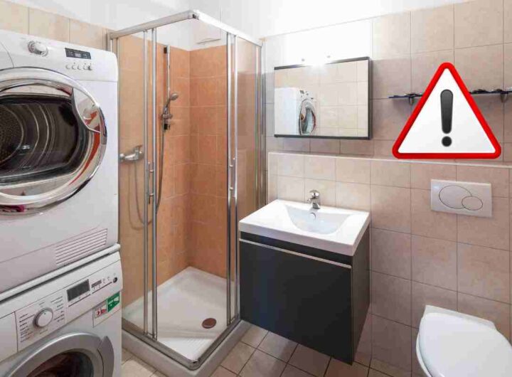doccia lavatrice insieme? Meglio di no: lo dice l'idraulico