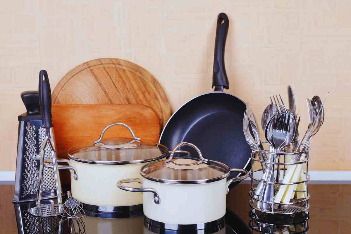 La sporcizia negli oggetti di casa