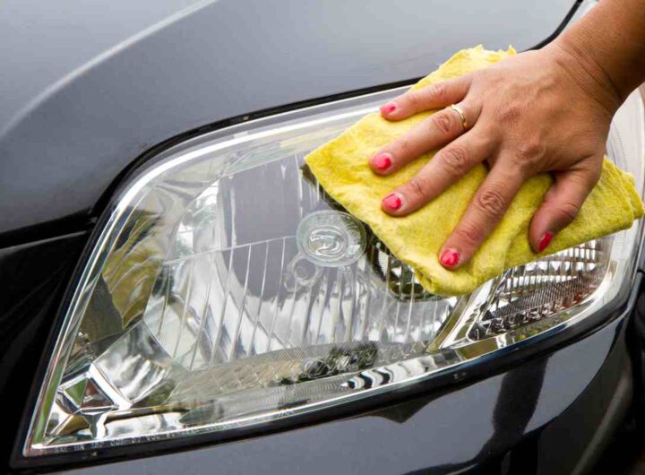 Fari auto pulizie