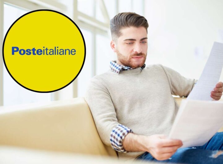 Uomo legge documento