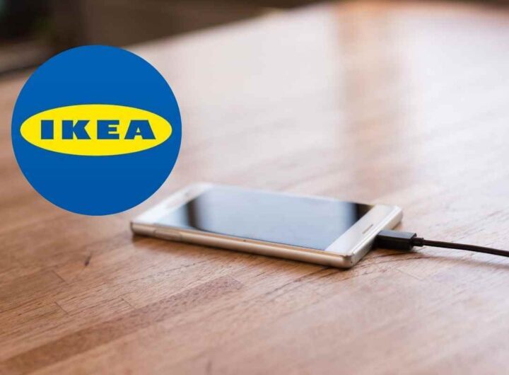 ikea mini letto per caricare lo smartphone