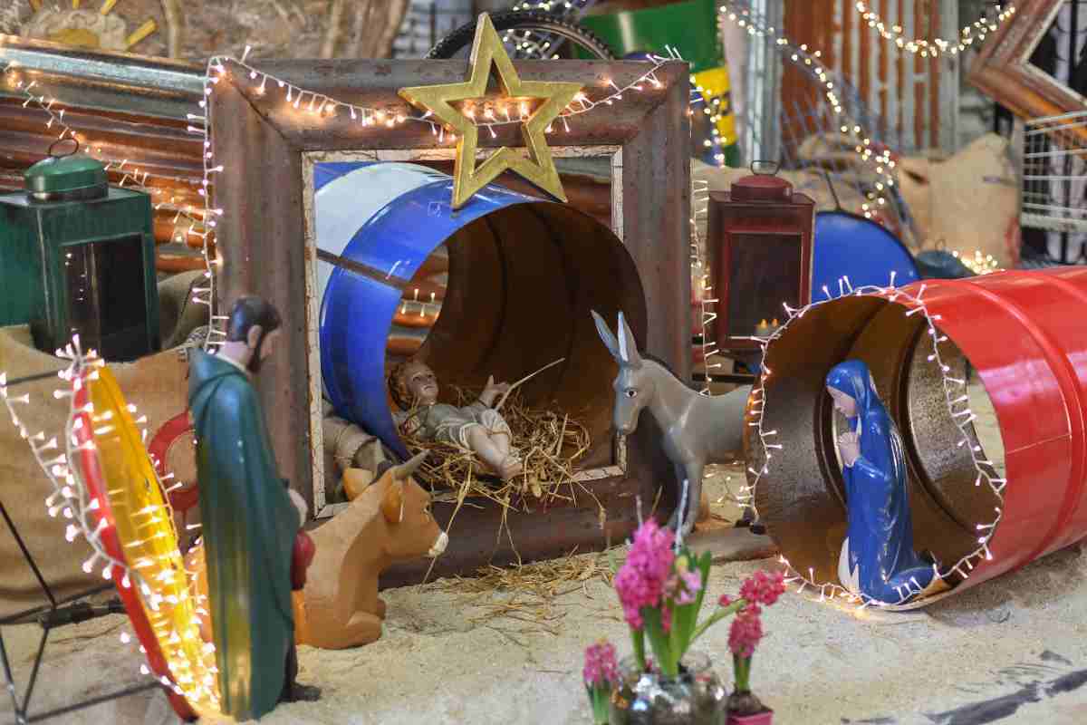 presepe casa piccola