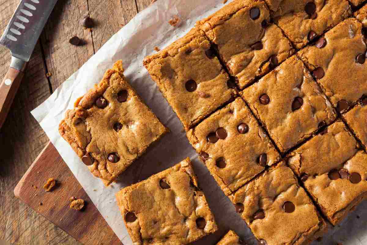 acqua ceci ricetta blondies
