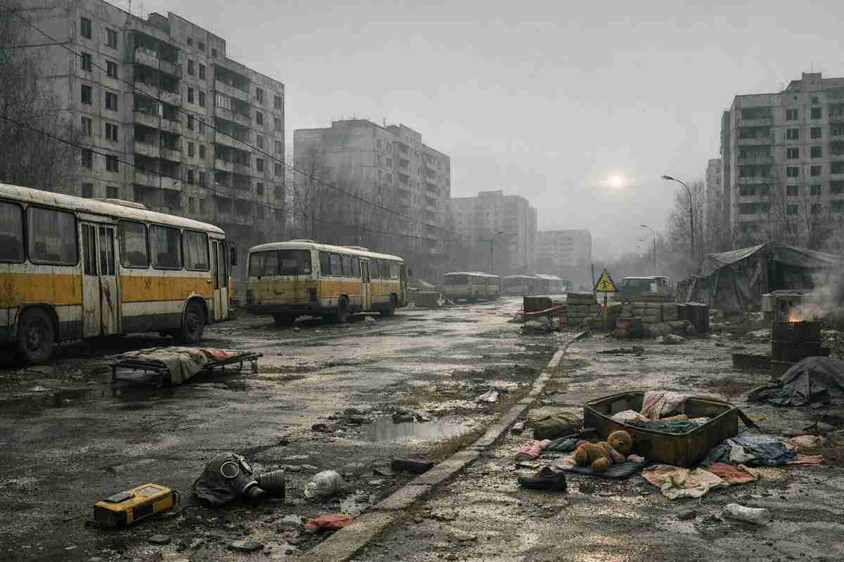 Pripyat evacuata in ritardo: il silenzio sovietico che aggravò il disastro di Chernobyl