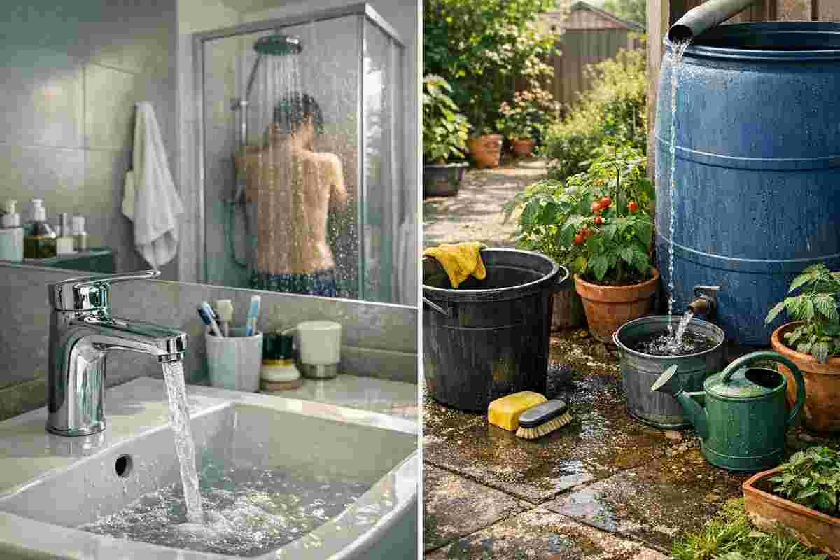 Risparmio idrico in casa, i gesti quotidiani che alleggeriscono la pressione sull’acqua potabile