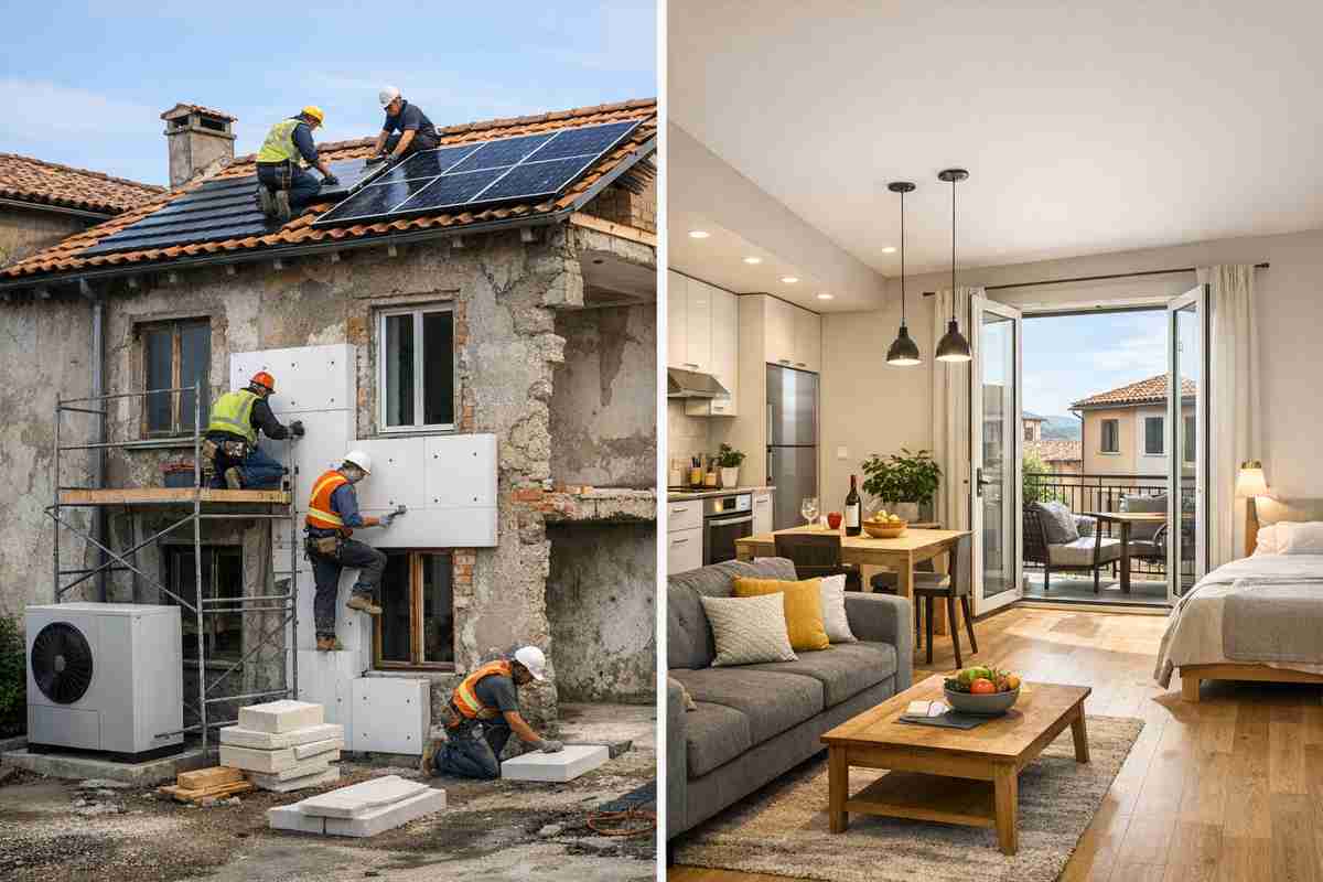Case vuote, affitti più forti: come l'efficienza energetica aumenta la redditività