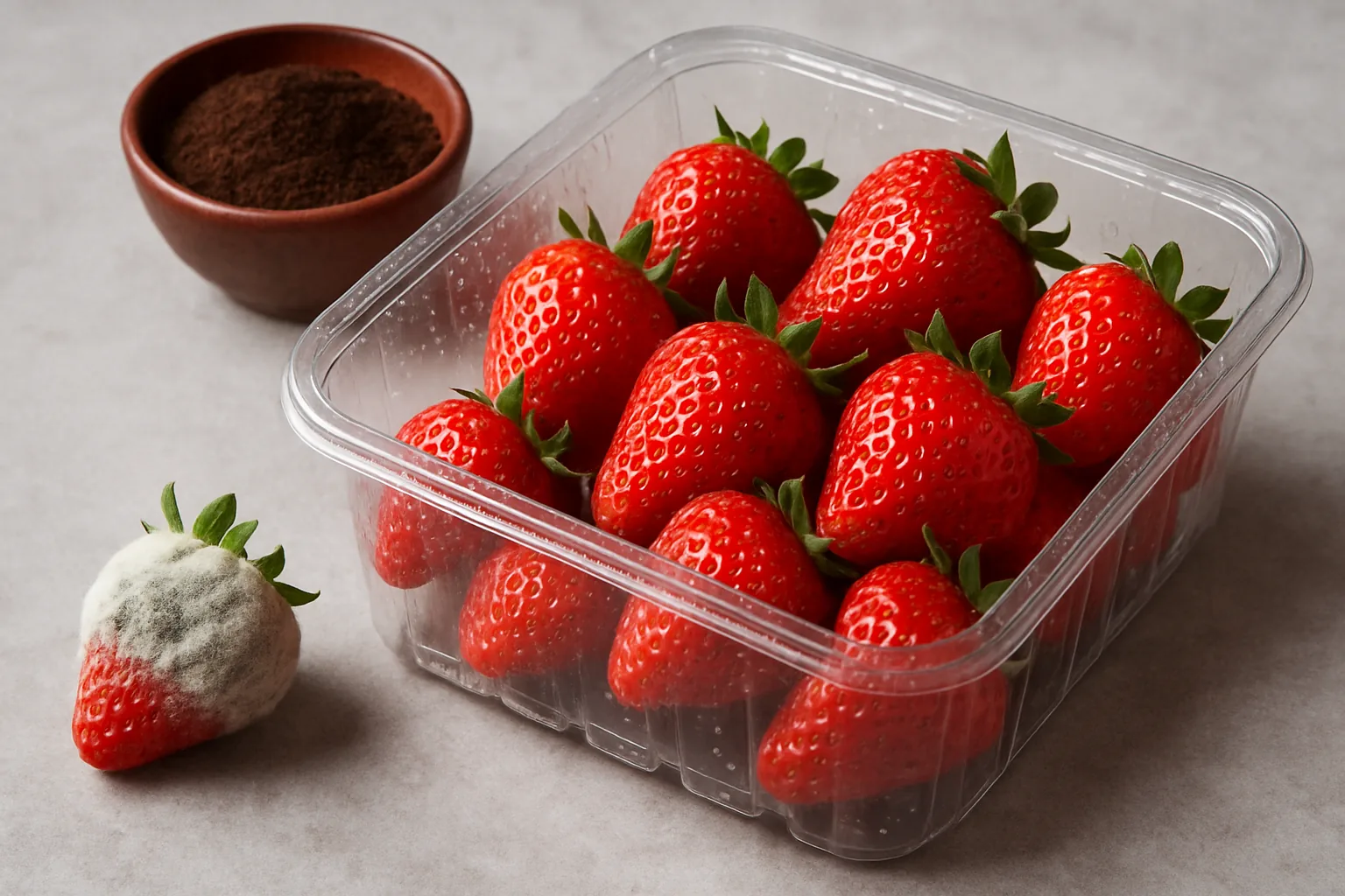 Dagli scarti della liquirizia un packaging antimicrobico italiano per conservare le fragole più a lungo