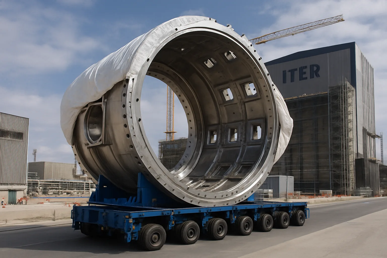 ITER riceve l'ultimo componente della camera al plasma costruito in Italia: progresso verso la fusione nucleare