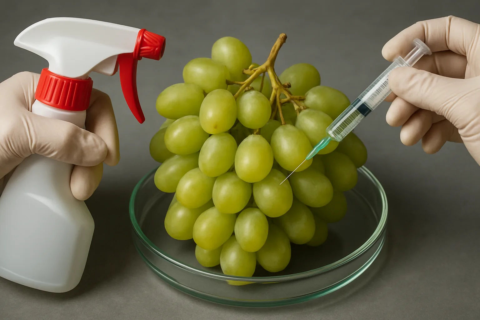Uva da tavola: fino a 8 pesticidi in un grappolo, residui in 15 campioni su 20 anche nel biologico