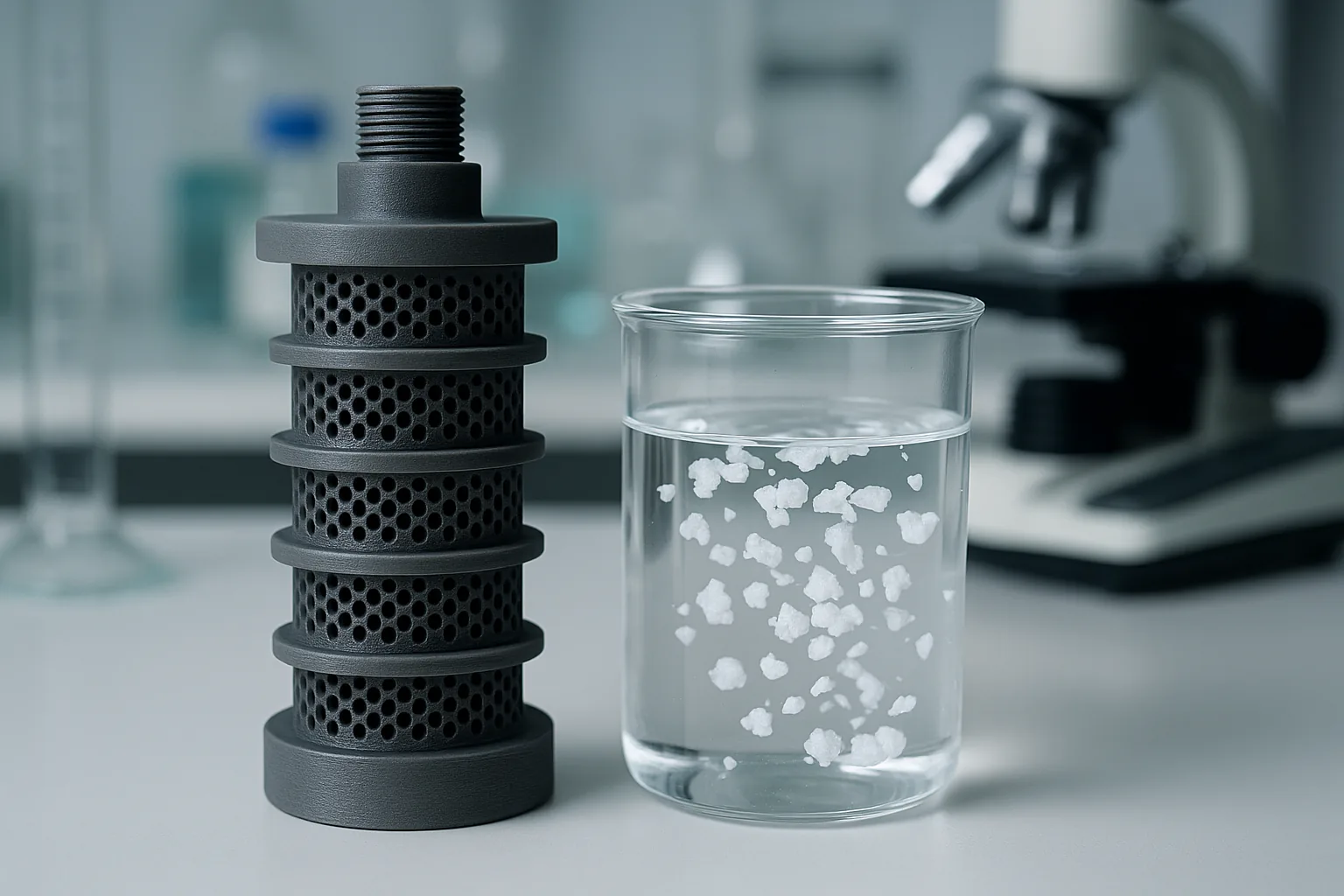 Filtro stampato in 3D cattura il 90% delle microplastiche in laboratorio: ora la sfida delle lavatrici
